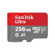 SD карта Sandisk 256GB Ultra microSDXC, A1, UHS-I, U1, Class 10, 150MB/s, Адаптер - SDSQUAC-256G-GN6MA
