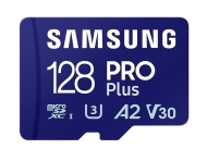 SD карта Samsung 128GB micro SD Card PRO Plus with Adapter, UHS-I, Read 180MB/s - Write 130MB/s - MB-MD128SA/EU
