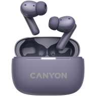 Bluetooth слушалки Canyon OnGo TWS-10 ANC+ENC, Purple - CNS-TWS10PL