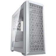 Кутия за компютър Cougar MX330-G Pro White, Mid Tower, ATX, 3x 120mm ARGB fans, Tempered glass - CG385NC300003