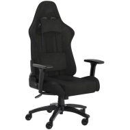 Геймърски стол Corsair TC100 RELAXED, Fabric, Black - CF-9010051-WW