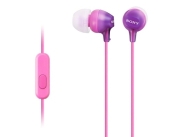 Слушалки Sony Headset MDR-EX15AP pink / розов