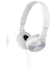 Слушалки Sony Headset MDR-ZX310AP бели