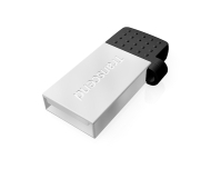 Флаш памет Transcend 16GB JETFLASH 380, Silver Plating