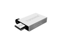 Флаш памет Transcend 16GB JETFLASH 380, Silver Plating