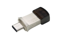 Флаш памет Transcend 32GB JETFLASH 890S, USB 3.1 Type C, Silver Plating