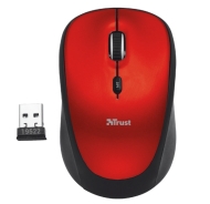 TRUST Yvi Wireless Mini Mouse Red