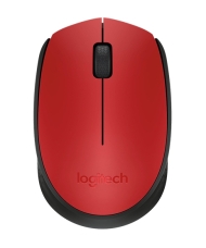 Безжична мишка Logitech M171, червена