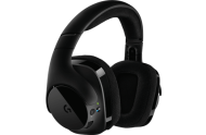 Геймърски слушалки Logitech, G533 DTS 7.1 Surround Sound, Безжични, Микрофон, Черни