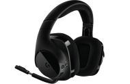 Геймърски слушалки Logitech, G533 DTS 7.1 Surround Sound, Безжични, Микрофон, Черни