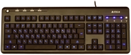 Геймърска клавиатура A4tech, KD-126-1 Клавиатура USB със синя LED подсветка