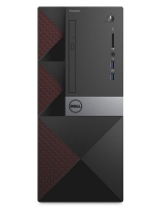 Dell Vostro 3668 MT, Intel Core i5-7400 Quad-Core (up to 3.00GHz, 6MB), 4GB 2400MHz DDR4, 1TB HDD, DVD+/-RW, Integrated HD Graphics, 802.11n, BT 4.0, Keyboard&Mouse, Linux, 3Y NBD