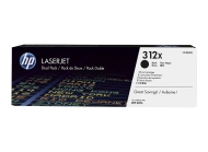 HP 312X 2-pack High Yield Black LaserJet Toner Cartridges (CF380XD)