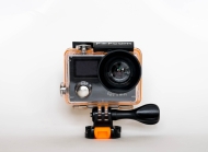 Спортна екшън камера POPcam V8S  4k Ultra HD Black с дистанционно управление
