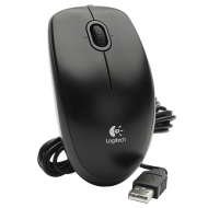 Мишка Logitech B100, US, черен - 910-003357