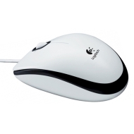 Мишка Logitech M100, бяла