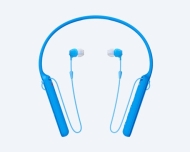 Слушалки Sony Headset WI-C400, blue