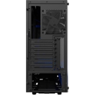 Кутия за компютър NZXT S340 Elite Black/Blue Mid Tower