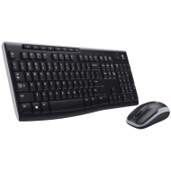 Безжичен комплект клавиатура и мишка Logitech MK270