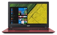 Acer Aspire 3, Intel Celeron N3450 Quad-Core (up to 2.20GHz, 2MB), 15.6" HD (1366x768) Anti-Glare, HD Cam, 4GB DDR3L, 128GB SSD, Intel HD Graphics 500, 802.11ac, BT 4.1, Linux, Red