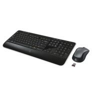 Безжичен комплект клавиатура и мишка Logitech MK520