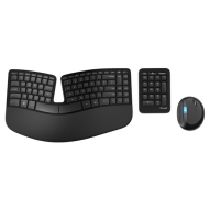 Безжичен комплект клавиатура и мишка Microsoft Sculpt Ergonomic