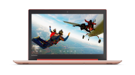 (Подарък мишка Lenovo M20) Lenovo IdeaPad 320 15.6" HD Antiglare N3350 up to 2.4GHz, 4GB DDR3, 1TB HDD, DVD, HDMI, Gigabit, WiFi, BT, HD cam, Coral Red