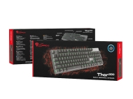 Genesis Mechanical Keyboard aluminium THOR 300 GREEN 104 keys - NKG-0947