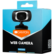 CANYON 1080P Full HD webcam with USB2.0. connector, 360° rotary view scope, 2.0Mega pixels