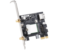 Безжичен PCI Express адаптер Gigabyte GC-WB1733D-I, 2x2 802.11ac 160MHz, Bluetooth 5.0
