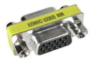 Кабел Vcom Adapter VGA HD15 F / F - CA082