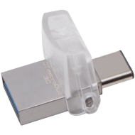 Флаш памет Kingston  64GB DT microDuo 3C/ USB 3.0/3.1 + Type-C