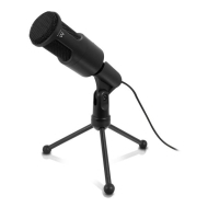 Настолен микрофон EWENT EW3552, филтър за шум, Черен