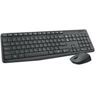 Безжичен комплект клавиатура и мишка Logitech MK235 с кирилизация