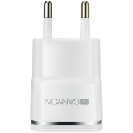 Зарядно за смартфон Canyon Single USB, CNE-CHA01WS