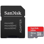 Карта памет 32GB Sandisk microSDHC Card с адаптер
