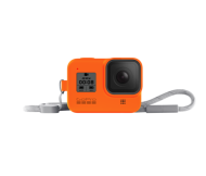 GoPro силиконово калъфче Sleeve + Lanyard (HERO8 Black) Hyper Orange
