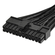 Удължител Makki Cable Extension 24 pin ATX 30cm - MAKKI-ATX24P-EXT-0.3m