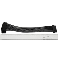 Удължител Makki Cable Extension 24 pin ATX 30cm - MAKKI-ATX24P-EXT-0.3m
