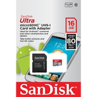 16 GB Sandisk Ultra  Android microSD 