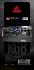 Механична геймърска клавиатура Marvo PRO KG965G RGB, Blue Outemu switches - MARVO-PRO-KG965G