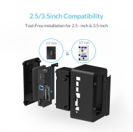 Докинг за диск Orico HDD/SSD 2.5 and 3.5
